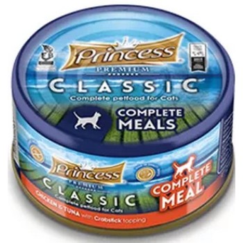 Princess Complete meal κοτόπουλο, τόνο και καβούρι 170g Princess Complete meal κοτόπουλο, τόνο και καβούρι 170g
