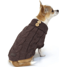 Croci ζεστό πουλόβερ με πλεξούδα wooly