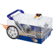 Ferplast cage dragster Κλουβί χάμστερ με διακοσμητικά και αυτοκόλλητα