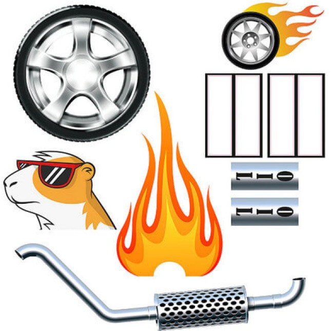 Ferplast cage dragster Κλουβί χάμστερ με διακοσμητικά και αυτοκόλλητα Ferplast cage dragster Κλουβί χάμστερ με διακοσμητικά και αυτοκόλλητα
