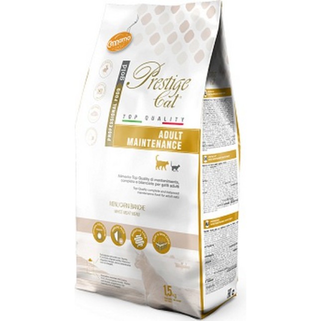 Cennamo Prestige τροφή για ενήλικες γάτες με λευκό κρέας 1,5 kg