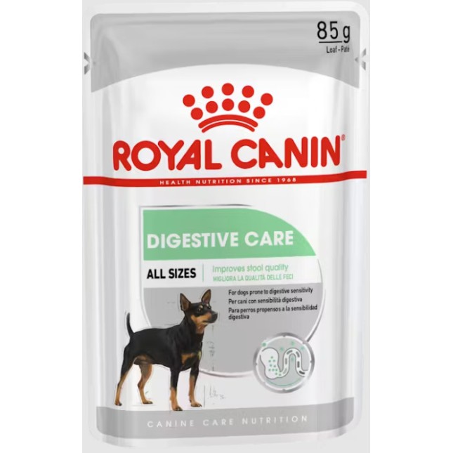 Royal Canin Canine Care Nutrition Wet digestive care για ενήλικες σκύλους με πεπτική ευαισθησία.