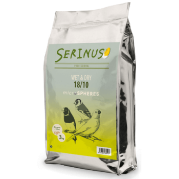 Serinus Wet & Dry Microspheres για μικρόσωμα σποροφάγα (καναρίνια,ιθαγενή & εξωτικά)3kg