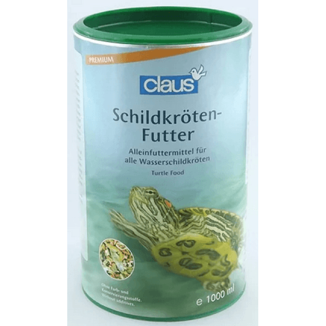Claus Turtle τροφή πλούσιας θρεπτικής αξίας για υδρόβιες χελώνες 250gr