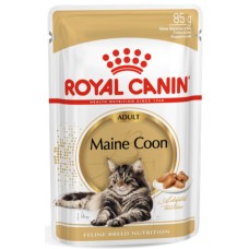 Royal Canin Πλήρης υγρή τροφή με κρέας πουλερικών, για ενήλικες γάτες της φυλής Mainecoon