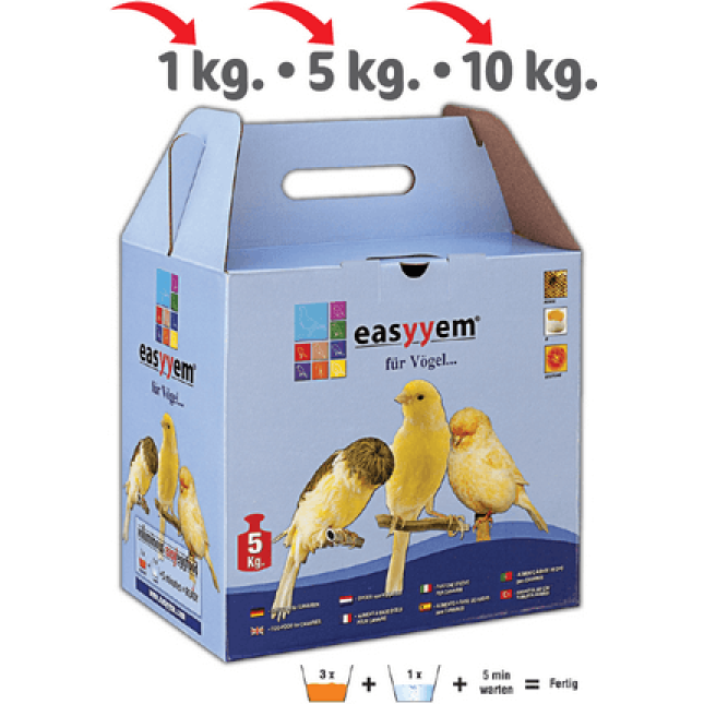 Easyyem Canary τροφή για καναρίνια,πρωτεϊνη 22%,λιπαρά 8%