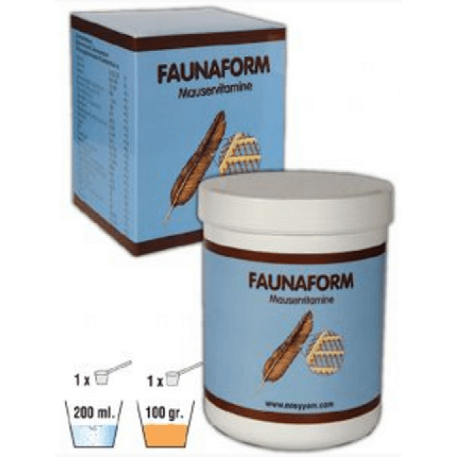 Easyyem Faunaform Βιταμίνες για την πτερόρροια 100gr Easyyem Faunaform Βιταμίνες για την πτερόρροια 100gr