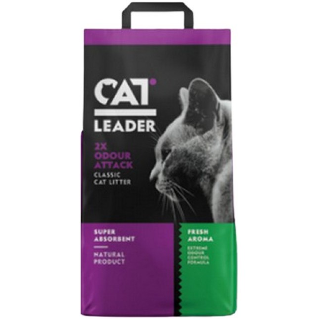 Geohellas ?μμος υγιεινής Cat Leader Classic odour 10kg Geohellas ?μμος υγιεινής Cat Leader Classic odour 10kg