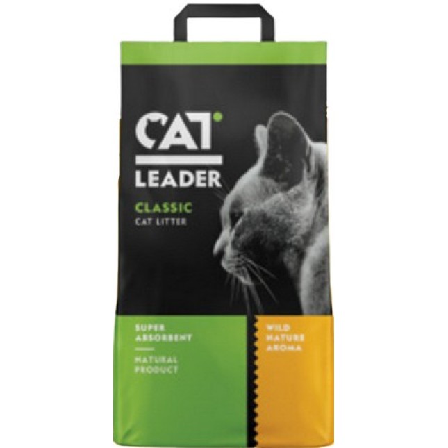 Geohellas Άμμος υγιεινής Cat Leader Classic Wild N. 5kg