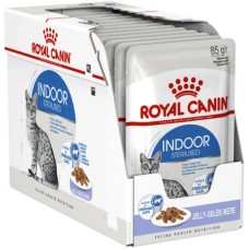 Royal Canin Feline Υγιεινή διατροφή indoor jelly 12x85gr Royal Canin Feline Υγιεινή διατροφή indoor jelly 12x85gr