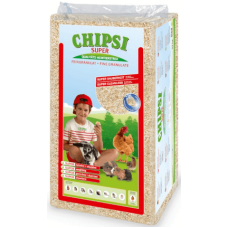 Chipsi super υπόστρωμα φυσικοί απορροφητικοί κόκκοι μαλακής ξυλείας για τρωκτικά κ.α.3,4kg