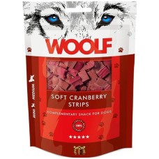 Woolf Soft λιχουδιά με μπουκιές από κοτόπουλο & κράνμπερυ 100gr