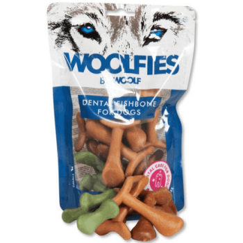 Woolf Dental Fishbone S βρώσιμα και εύπεπτα οδοντικά σνακ για σκύλους 200gr Woolf Dental Fishbone S βρώσιμα και εύπεπτα οδοντικά σνακ για σκύλους 200gr