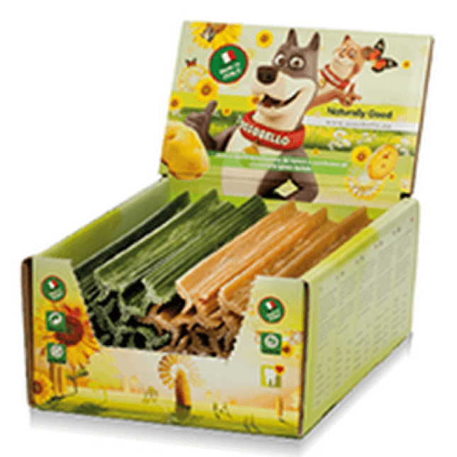 Ossobello Dentelix M Mix(Μπεζ,Πράσινο)βρώσιμα και εύπεπτα snack για σκύλους Ossobello Dentelix M Mix(Μπεζ,Πράσινο)βρώσιμα και εύπεπτα snack για σκύλους