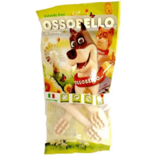 Ossobello toothbrush (λευκό)βρώσιμα και εύπεπτα snack για σκύλους 3τμχ