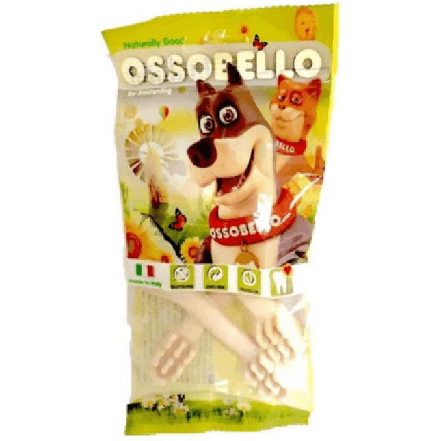 Ossobello toothbrush (λευκό)βρώσιμα και εύπεπτα snack για σκύλους 3τμχ