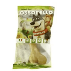 Ossobello bone M (Kαφέ) βρώσιμα και εύπεπτα snack για σκύλους 1τμχ