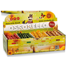 Osspbello rice snack S Μix(διάφορα χρώματα)βρώσιμα και εύπεπτα snack για σκύλους 1τμχ