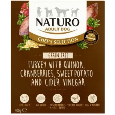 Naturo chef’s επιλογή Grain Free με super foods και γαλοπούλα πολύ εύπεπτη και πλούσια σε βιταμίνες