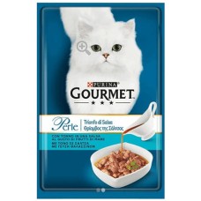 Purina Gourmet Perle φιλετάκια τόνου θρίαμβος της σάλτσας 85gr Purina Gourmet Perle φιλετάκια τόνου θρίαμβος της σάλτσας 85gr