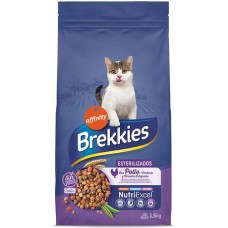 Affinity Brekkies cat Sterilized πλήρης τροφή με πουλερικά για ενήλικες στειρωμένες γάτες