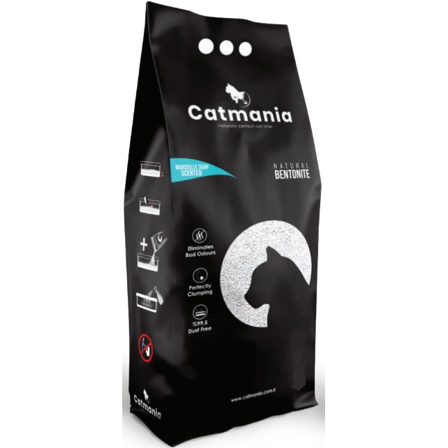 Catmania άμμος γάτας με άρωμα σαπούνι Μασσαλίας 20lt Catmania άμμος γάτας με άρωμα σαπούνι Μασσαλίας 20lt