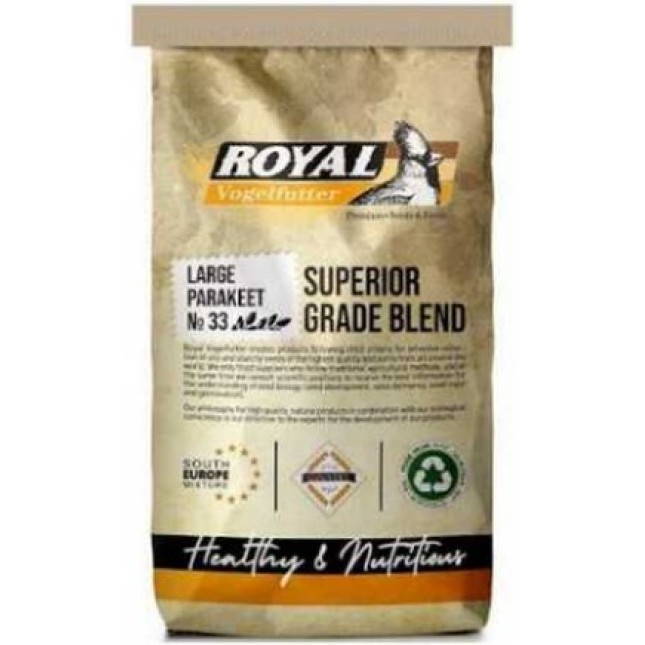 Royal Vogelfutter Κορυφαίο μείγμα παπαγάλων 1kg χύμα Royal Vogelfutter Κορυφαίο μείγμα παπαγάλων 1kg χύμα