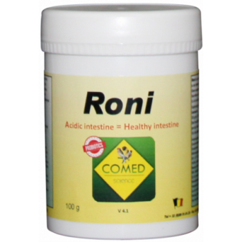 Roni 100gr/ Για τις βλεννογόνους μεμβράνες του πεπτικού, ομαλοποιεί τη μετάβαση στον απογαλακτισμό