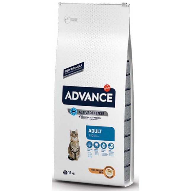 Affinity Advance cat adult πλήρης τροφή με κοτόπουλο&ρύζι 15kg