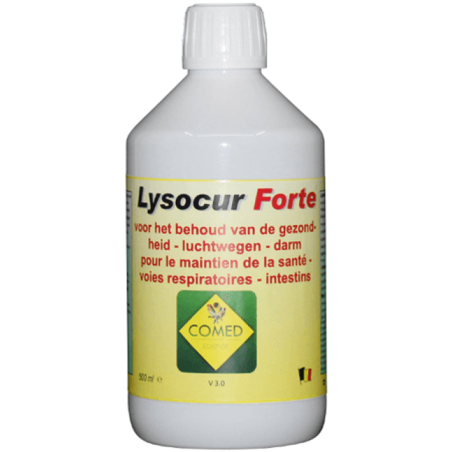 Comed Lysocur forte σε συσκευασία των 250ml , 500ml & 1lt