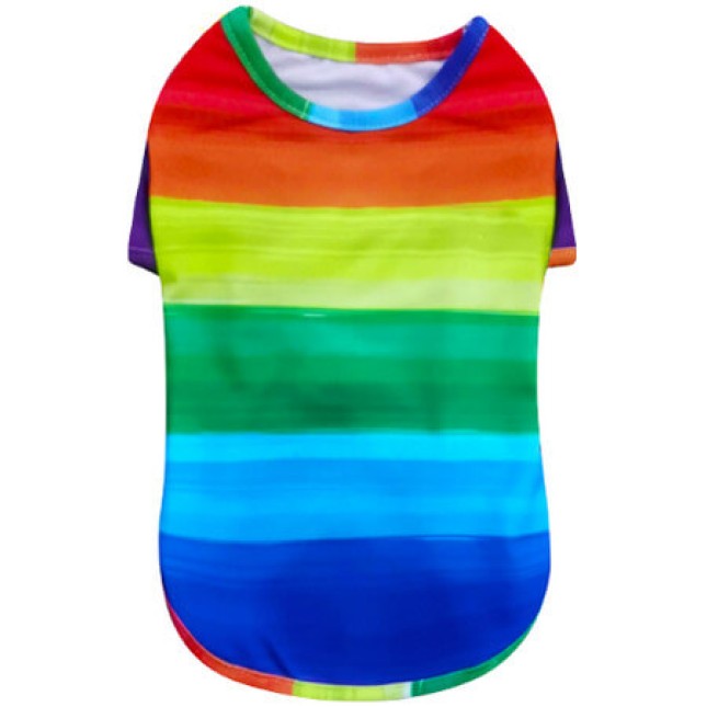 Croci μπλουζάκι σκύλου Rainbow 30 cm