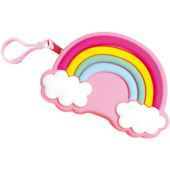Croci τσαντάκι σιλικόνης Rainbow για σακούλες περιττωμάτων 10x6,5x4cm Croci τσαντάκι σιλικόνης Rainbow για σακούλες περιττωμάτων 10x6,5x4cm