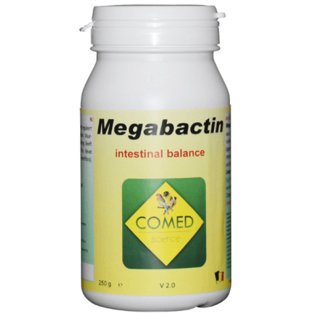 Comed Megabactin σε συσκευασία των 50gr , 250gr και 1kg