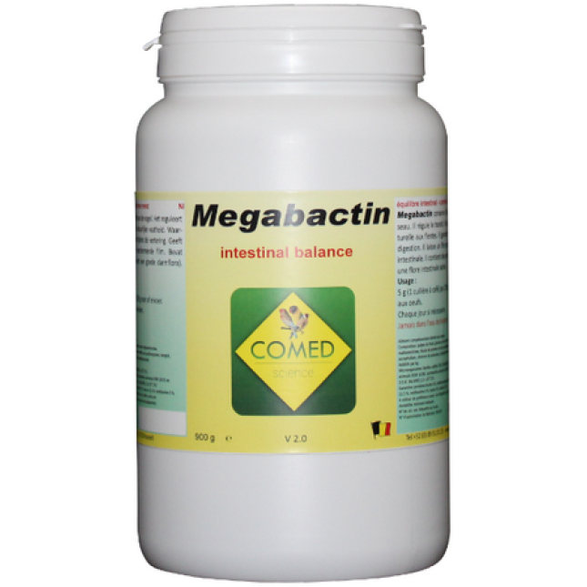 Comed Megabactin σε συσκευασία των 50gr , 250gr και 1kg