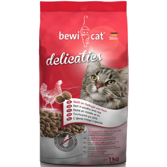 Bewi delicaties Grain & Gluten Free πλούσια σε πουλερικά με ρύζι 1kg Bewi delicaties Grain & Gluten Free πλούσια σε πουλερικά με ρύζι 1kg