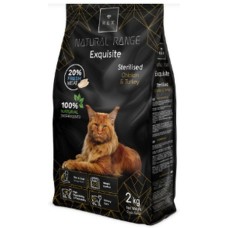 Rex Πλήρης τροφή για στειρωμένες γάτες με κοτόπουλο και γαλοπούλα 2kg