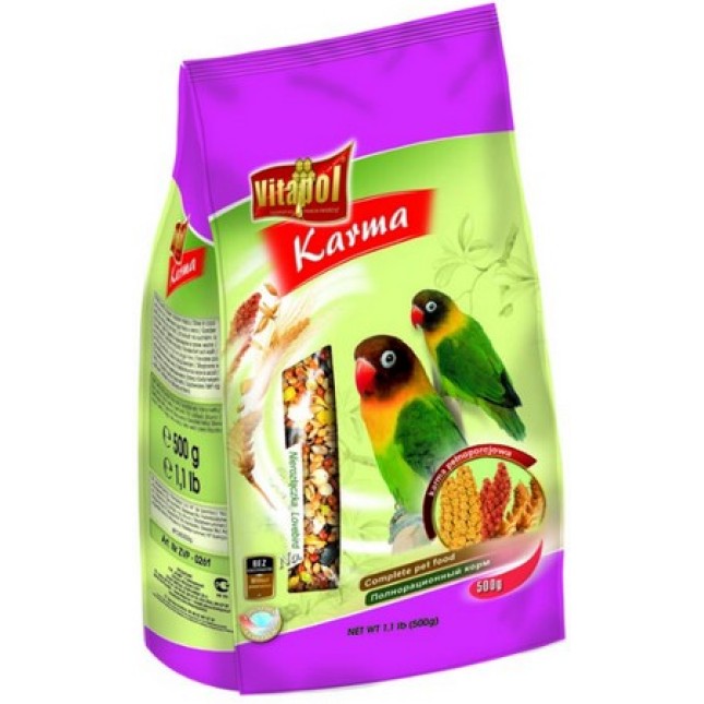 Vitapol complete τροφή για παπαγάλους 500gr Vitapol complete τροφή για παπαγάλους 500gr