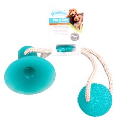 Παιχνίδι Σκύλου Suction ball διαδραστική μπάλα που μπορεί να κολλήσει σε οποιαδήποτε λεία επιφάνεια