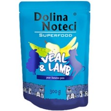 Dolina Noteci super food πλήρες φαγητό με μοσχάρι,αρνί,αχλάδι,μπανάνα,αρακά χωρίς σιτηρά σε φακελάκι