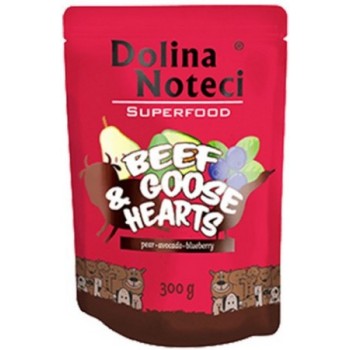 Dolina Noteci super food πλήρες φαγητό με βοδινό,χήνα,αχλάδι,αβοκάντο χωρίς σιτηρά σε φακελάκι Dolina Noteci super food πλήρες φαγητό με βοδινό,χήνα,αχλάδι,αβοκάντο χωρίς σιτηρά σε φακελάκι
