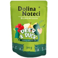 Dolina Noteci super food πλήρες φαγητό με ελάφι,πάπια,cranberry,γλυκοπατάτα χωρίς σιτηρά σε φακελάκι Dolina Noteci super food πλήρες φαγητό με ελάφι,πάπια,cranberry,γλυκοπατάτα χωρίς σιτηρά σε φακελάκι