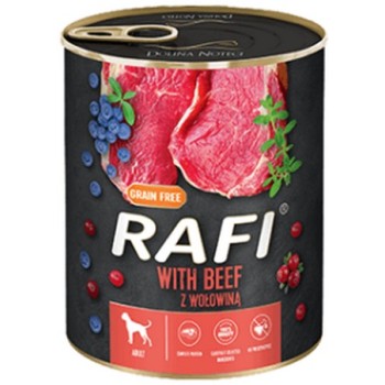 Dolina Noteci Rafi adult πατέ βοδινό, blueberry & cranberry 800gr Dolina Noteci Rafi adult πατέ βοδινό, blueberry & cranberry 800gr