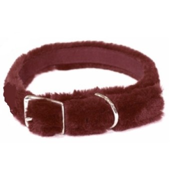 Croci Περιλαίμιο βελούδινο Burgundy 1,5x35 cm Croci Περιλαίμιο βελούδινο Burgundy 1,5x35 cm