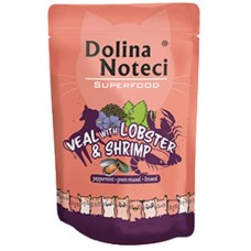 Dolina Noteci super food πλήρες φαγητό για ενήλικες γάτες με μοσχάρι, αστακός & γαρίδες Dolina Noteci super food πλήρες φαγητό για ενήλικες γάτες με μοσχάρι, αστακός & γαρίδες