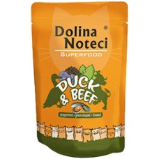 Dolina Noteci super food πλήρες φαγητό για ενήλικες γάτες όλων των φυλών με πάπια & βοδινό Dolina Noteci super food πλήρες φαγητό για ενήλικες γάτες όλων των φυλών με πάπια & βοδινό