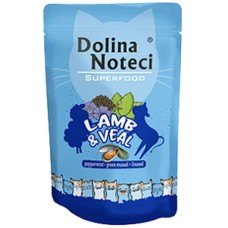 Dolina Noteci super food πλήρες φαγητό για ενήλικες γάτες όλων των φυλών με αρνί & μοσχάρι Dolina Noteci super food πλήρες φαγητό για ενήλικες γάτες όλων των φυλών με αρνί & μοσχάρι