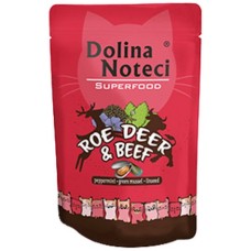 Dolina Noteci super food πλήρες φαγητό για ενήλικες γάτες όλων των φυλών με ζαρκάδι & βοδινό Dolina Noteci super food πλήρες φαγητό για ενήλικες γάτες όλων των φυλών με ζαρκάδι & βοδινό