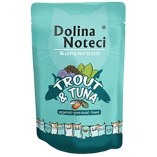 Dolina Noteci super food πλήρες φαγητό για ενήλικες γάτες όλων των φυλών με πέστροφα & τόνος Dolina Noteci super food πλήρες φαγητό για ενήλικες γάτες όλων των φυλών με πέστροφα & τόνος