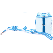 Croci σετ διάφανο σαμαράκι με οδηγό PVC rain blue SM 36-41 cm Croci σετ διάφανο σαμαράκι με οδηγό PVC rain blue SM 36-41 cm