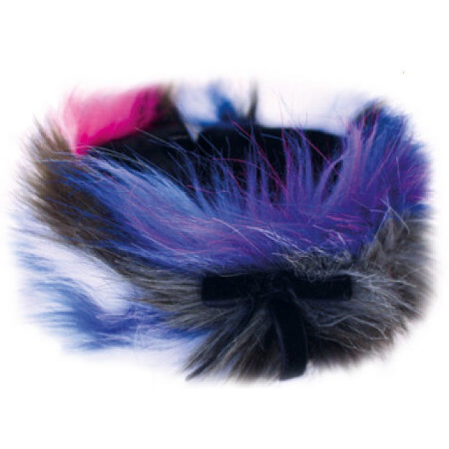 Croci Περιλαίμιο σκύλου bowie με γούνα  Eco fur και εσωτερικό από βελούδο
